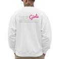 Father's Day Dad From Girl Outnumbered Men's Sweatshirt Back Print Father's Day Dad From Girl Outnumbered Men's Sweatshirt Back Print