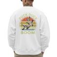 Hunting-Shirt Duck Boom Hunter Dad Grandpa Men Men's Sweatshirt Back Print