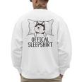 Husky Dog Pajama Husky Official Sleepshirt Mom Dad Kid Men's Sweatshirt Back Print