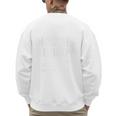 Indiana Hoosier Dad Men's Sweatshirt Back Print