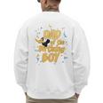 Looney Tunes Birthday Daffy Duck Dad Of The Birthday Boy Men's Sweatshirt Back Print