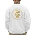 One Dad To Rule Them All Fantasy Nerd Dad Graphic Men's Sweatshirt Back Print