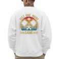 Pickleball-Shirt Just One More Game Dad Mom Women Men Men's Sweatshirt Back Print