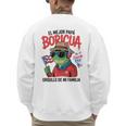 Puerto Rican Dad Idea For Men & Papá Boricua Coqui Frog Men's Sweatshirt Back Print