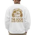 I Only Smoke The Good Stuff BBQ Barbeque Chef Dad Men's Sweatshirt Back Print