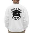 Swim Senior Dad 2026 The Final Heat Men's Sweatshirt Back Print Swim Senior Dad 2026 The Final Heat Men's Sweatshirt Back Print