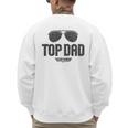 Top Gun Top Dad Men's Sweatshirt Back Print