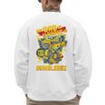 Transformers Father's Day Bumblebee My Dad Is Brave Men's Sweatshirt Back Print