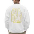 University Of Delaware Blue Hens 1 Dad Men's Sweatshirt Back Print