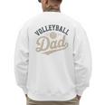 Volleyball Dad Men's Sweatshirt Back Print