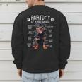 Anatomy Rottweiler Dog Owner Rottie Dad Mom Pet Lover Men's Sweatshirt Back Print Anatomy Rottweiler Dog Owner Rottie Dad Mom Pet Lover Men's Sweatshirt Back Print