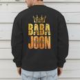 Baba Joon Persian Dad Iran Quote Iranian Fathers Day Men's Sweatshirt Back Print Baba Joon Persian Dad Iran Quote Iranian Fathers Day Men's Sweatshirt Back Print