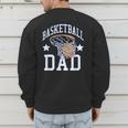 Basketball Dad Coach Sports Fan Men's Sweatshirt Back Print