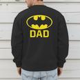 Batman Bat Dad Men's Sweatshirt Back Print