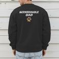 Bernedoodle Dad & Kids Tee Fathers Day T-Shirt Men's Sweatshirt Back Print