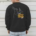 Best Bunny Dad Ever Rabbit Daddy Bunny Father Bunny Men's Sweatshirt Back Print