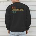 Best Chiweenie Dad Ever Dog Breed Father's Day Canine Puppy Men's Sweatshirt Back Print