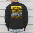 Best Retirement Novelty For Men Women Dad Grandpa Retirement Men's Sweatshirt Back Print Best Retirement Novelty For Men Women Dad Grandpa Retirement Men's Sweatshirt Back Print