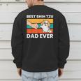 Best Shih Tzu Dad Ever Shih Tzu Men's Sweatshirt Back Print