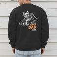 Best Yorkie Dad Ever Dog Yorkie I Love Yorkie Dad Men's Sweatshirt Back Print