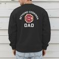 Bethune-Cookman University Wildcats Arched Dad Men's Sweatshirt Back Print
