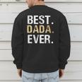 Birthday Fathers Day Christmas For Dada Dada From Granddaughter Grandson Best Dada Men's Sweatshirt Back Print Birthday Fathers Day Christmas For Dada Dada From Granddaughter Grandson Best Dada Men's Sweatshirt Back Print