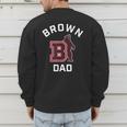 Brown University Bears Arched Dad Men's Sweatshirt Back Print
