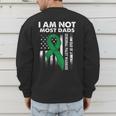 Cerebral Palsy CP Awareness Most Dads Warrior Survivor DA1 Men's Sweatshirt Back Print