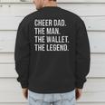 Cheer Dad Cheerleading Men's Sweatshirt Back Print