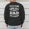 Cheerleading Dad Father Cheer Dad Men's Sweatshirt Back Print Cheerleading Dad Father Cheer Dad Men's Sweatshirt Back Print