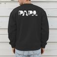 Chess Father Dad Chess Father T-Shirt Men's Sweatshirt Back Print
