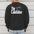 The Code Father Computer Coder Dad Programmer Men's Sweatshirt Back Print