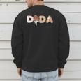 Cookies Dada 1st Birthday Milk Party Family Matching Men's Sweatshirt Back Print