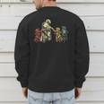 Cool Motocross Dirt Bike Biker Dad & Sons Father's Day Men's Sweatshirt Back Print