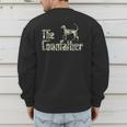 Coonfather Coon Hunting Dogs Coonhound Dad Men's Sweatshirt Back Print