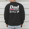 Dad To Be 2026 Loading Pink Pregnancy Reveal New Dad Daddy Men's Sweatshirt Back Print