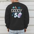 My Dad Is 50 Years Daddy Father 50th Years Birthday Men's Sweatshirt Back Print