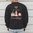 Dad 5th Birthday Her Royal Fiveness Princess Matching Men's Sweatshirt Back Print