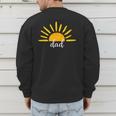 Dad Of The Birthday First Trip Around The Sun Birthday Men's Sweatshirt Back Print