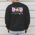 Dad Of The Birthday Girl One-Der The Sea Family Matching Men's Sweatshirt Back Print