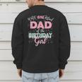 Dad Of The Birthday Girl Shirt Winter Onederland Family Men's Sweatshirt Back Print