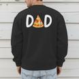 Dad Birthday Pizza 1st Birthday Pizza Family Matching Men's Sweatshirt Back Print Dad Birthday Pizza 1st Birthday Pizza Family Matching Men's Sweatshirt Back Print