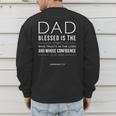 Dad Blessed Is The Man Jeremiah 17 Men's Sweatshirt Back Print