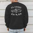 Dad Classic Car Graphic Men's Sweatshirt Back Print