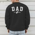Dad Est 2026 Baby Feet First Time Daddy Men's Sweatshirt Back Print