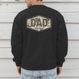 Dad Est 2026 Logo Father 2026 Loading New Dad 2026 Men's Sweatshirt Back Print