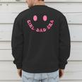 In My Dad Girl Era Tee Fathers Day 2-Sided Men's Sweatshirt Back Print