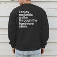 Dad Handyman Hardware Store Tools Men's Sweatshirt Back Print