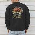 Being A Dad Is An Honor Being A Papaw Is Priceless Papaw Men's Sweatshirt Back Print Being A Dad Is An Honor Being A Papaw Is Priceless Papaw Men's Sweatshirt Back Print