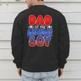 Dad And Mom Birthday Boy Spider Family Matching Men's Sweatshirt Back Print Dad And Mom Birthday Boy Spider Family Matching Men's Sweatshirt Back Print